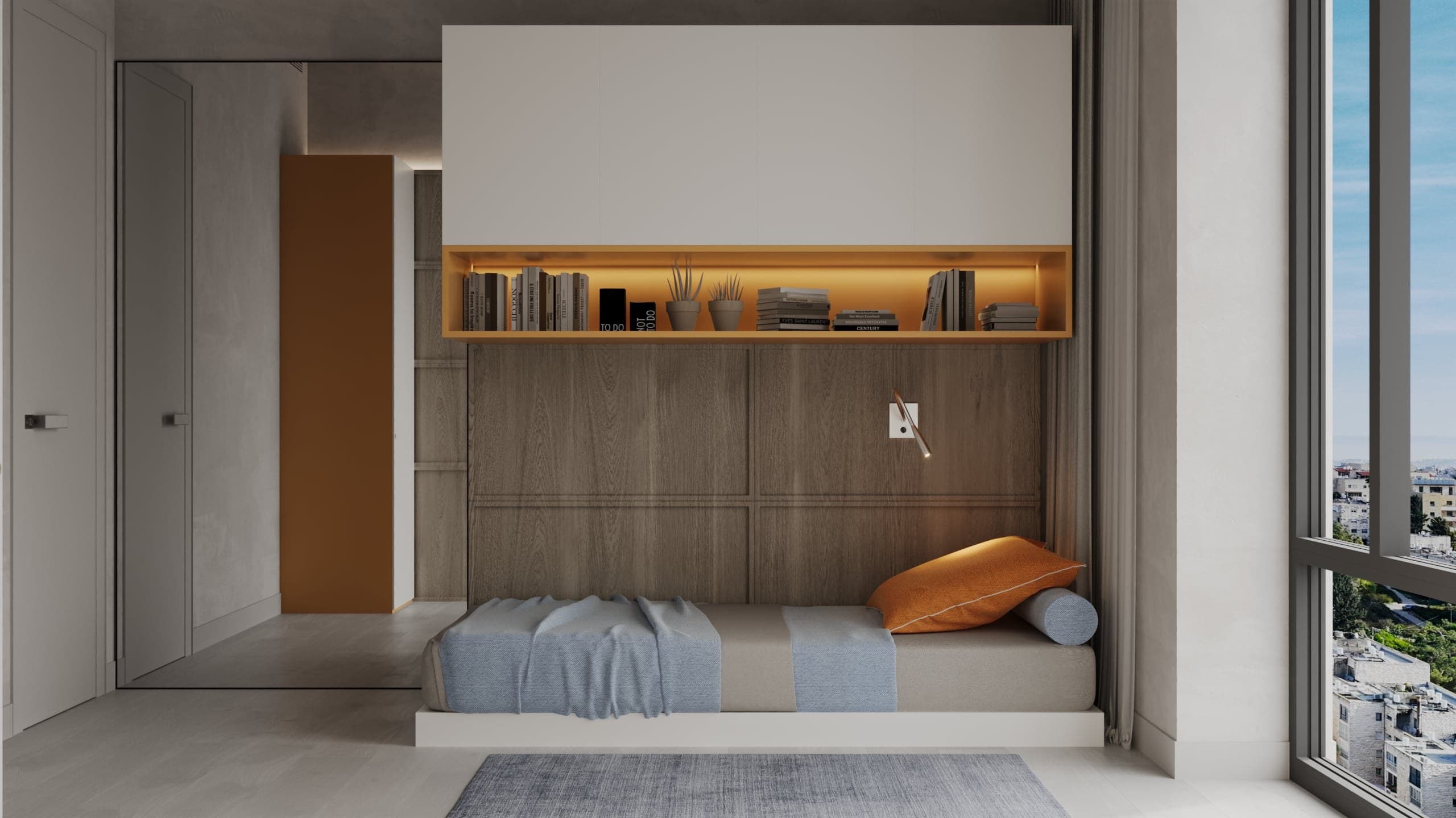 Render of a bedroom