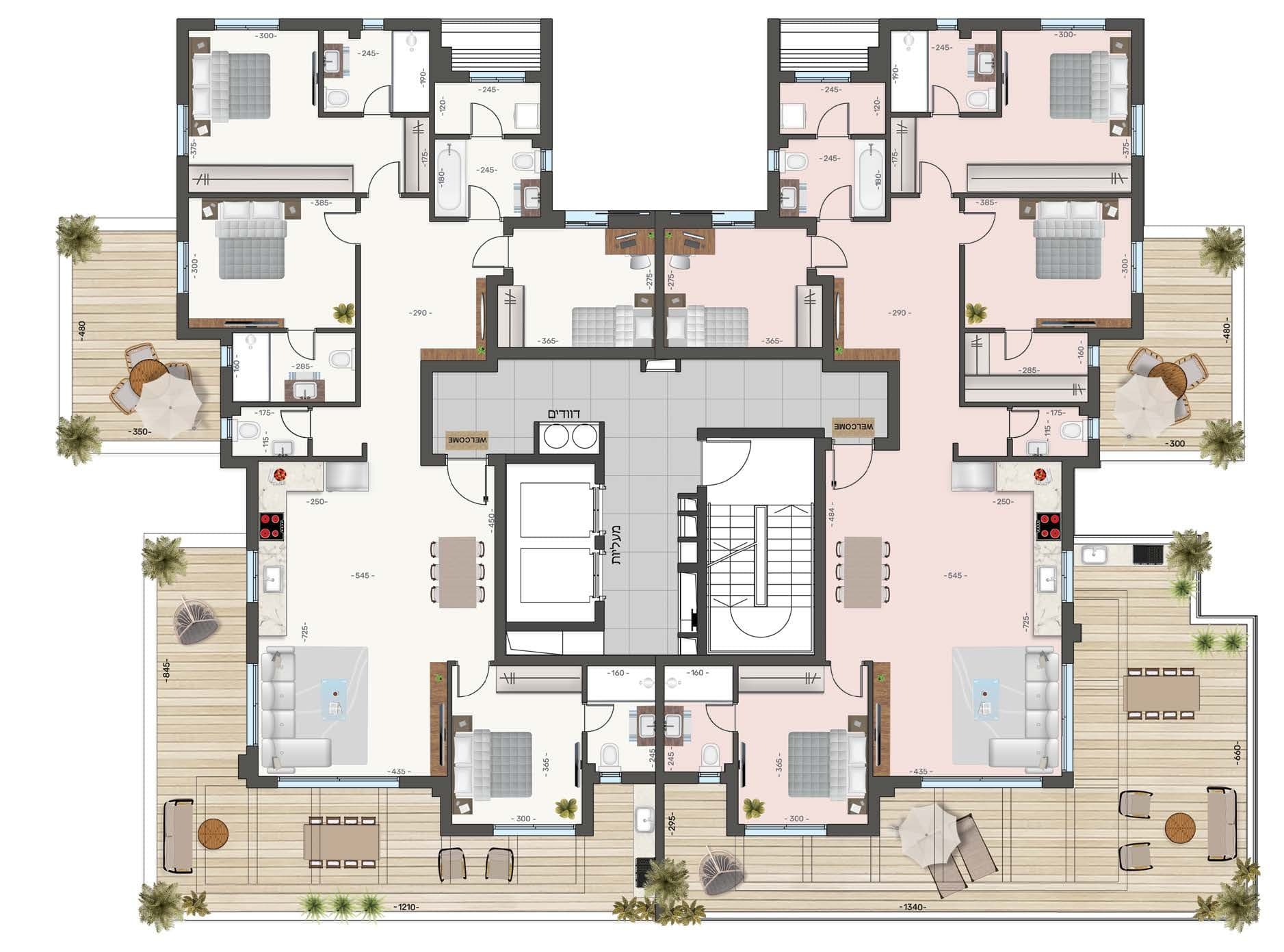 Floor 9 plan, building D12