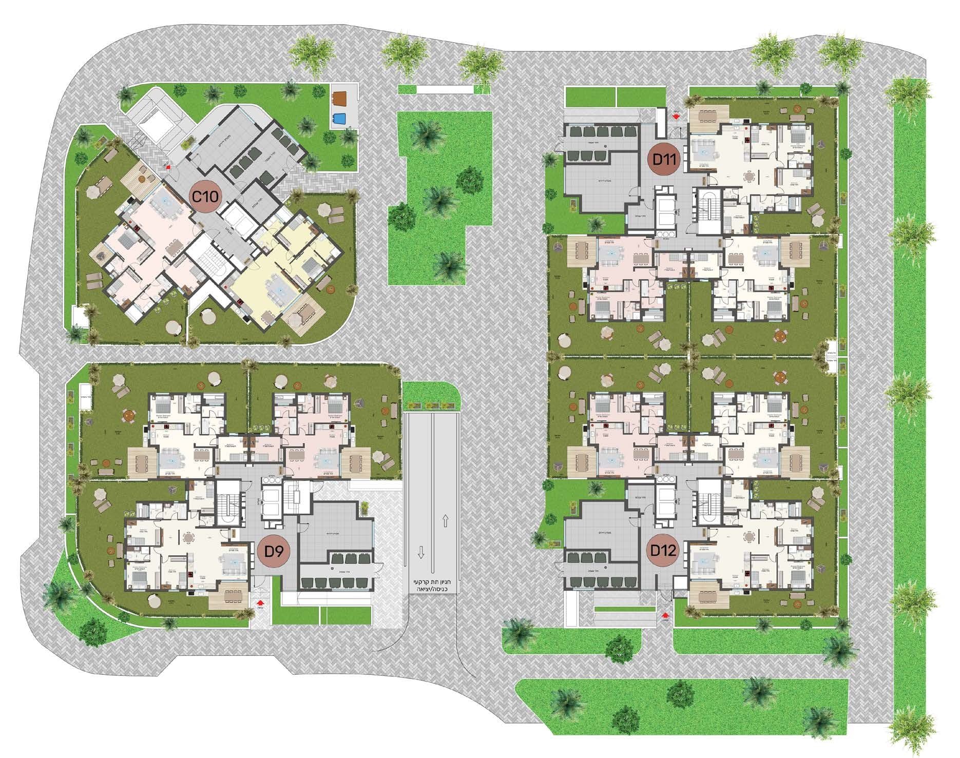 Site plan of plot 231